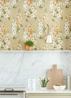 Tapete Wanda Beige -Wallpaper From The 70s Geschäft Wanda B 462971 2880x1440