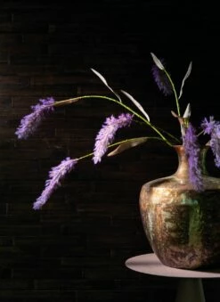 Tapete Water Hyacinth 03 Dunkelbraun -Wallpaper From The 70s Geschäft Water Hyacinth 03 B 251063 2880x1440