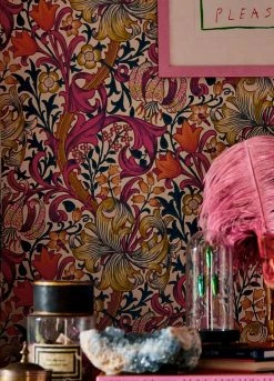 Tapete Wispa Erikaviolett -Wallpaper From The 70s Geschäft Wispa A 462506 2880x1440