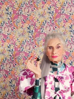 Tapete Wispa Erikaviolett -Wallpaper From The 70s Geschäft Wispa G 462506 2880x1440