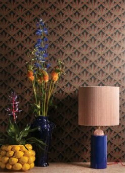 Tapete Zardozi Kupferbraun -Wallpaper From The 70s Geschäft Zardozi B 626032 2880x1440