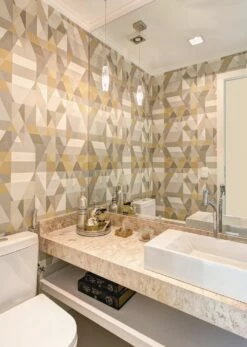 Tapete Zewana Beige -Wallpaper From The 70s Geschäft Zewana M 461393 2880x1440