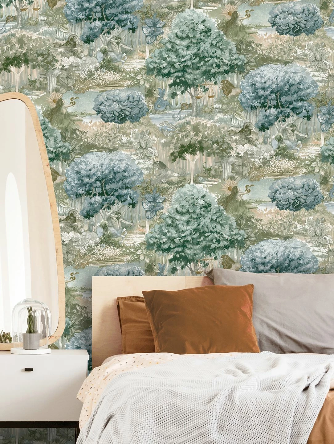 Tapete Zodiac Forest Grün 6 Tapete Zodiac Forest Grün – Bild 4