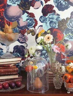 Tapete Boudoir Pastelltürkis -Wallpaper From The 70s Geschäft boudoir 341101 c 2880x1440