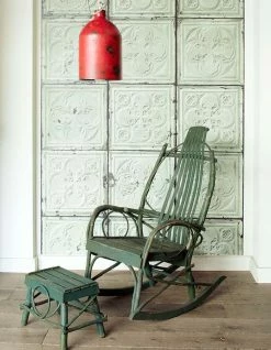 Tapete Brooklyn Tins 05 Weissgrün -Wallpaper From The 70s Geschäft brooklyn tins05 270125 b 2880x1440