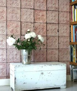 Tapete Brooklyn Tins 06 Rosenholz -Wallpaper From The 70s Geschäft brooklyn tins06 270126 a 2880x1440