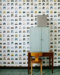 Tapete Cars Weiss -Wallpaper From The 70s Geschäft cars 310105 a 2880x1440