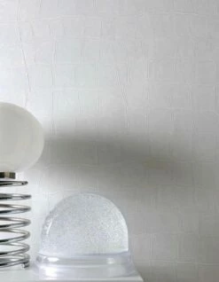 Tapete Croco 12 Weiss