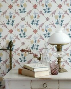 Tapete Enki Pastellviolett