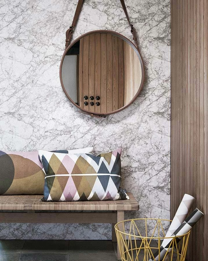 Ferm LIVING Tapete Marble Beigegrau 3 Ferm LIVING Tapete Marble Beigegrau
