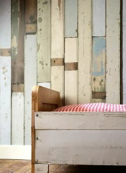 Tapete Scrapwood 03 Hellblau -Wallpaper From The 70s Geschäft scrapwood03 270113 b 2880x1440