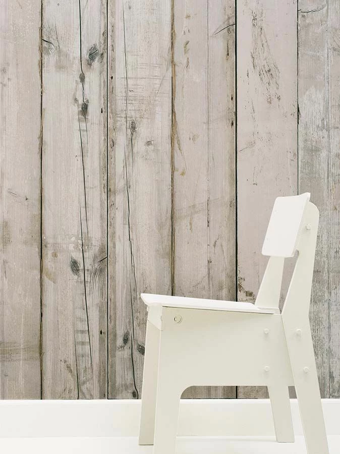 Tapete Scrapwood 07 Hellgrau 3 Tapete Scrapwood 07 Hellgrau